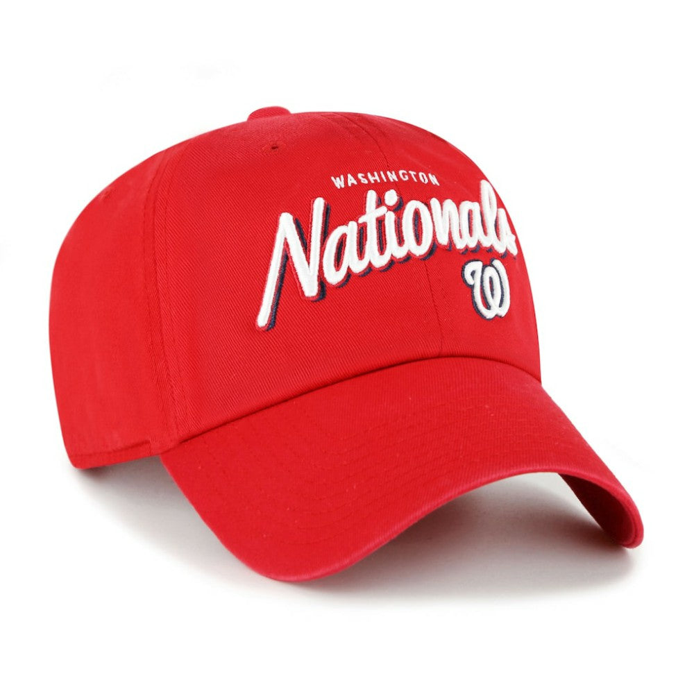 Washington Nationals '47 Women's Ariana Clean Up Adjustable Hat Sale
