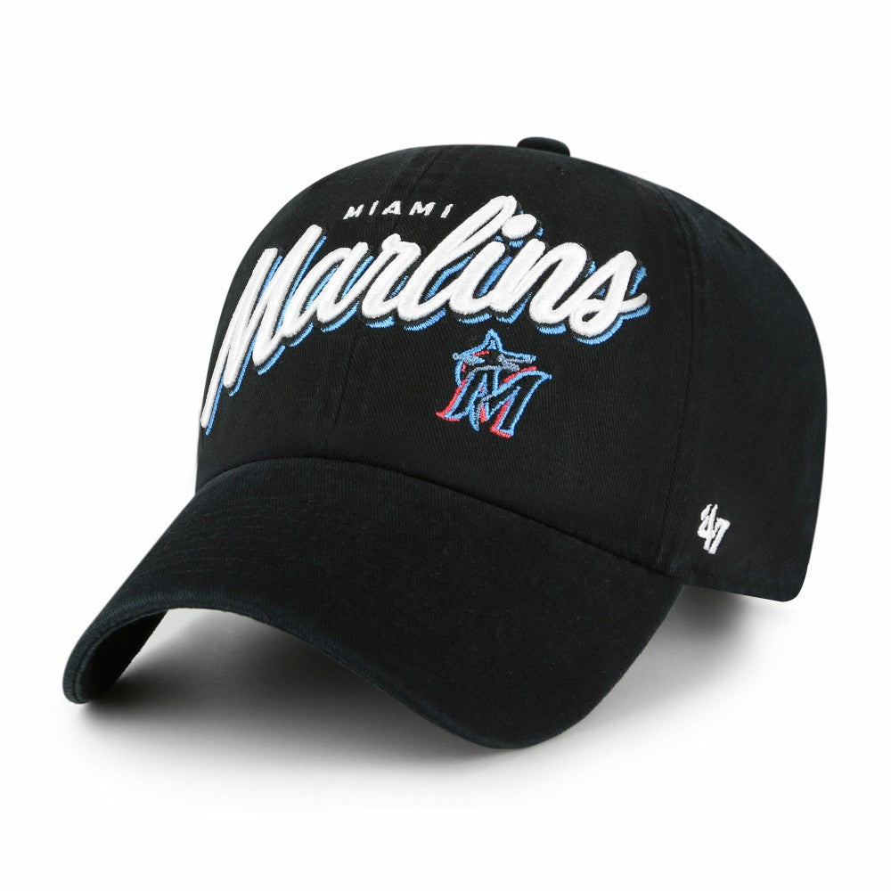 Miami Marlins '47 Women's Ariana Clean Up Adjustable Hat On Sale