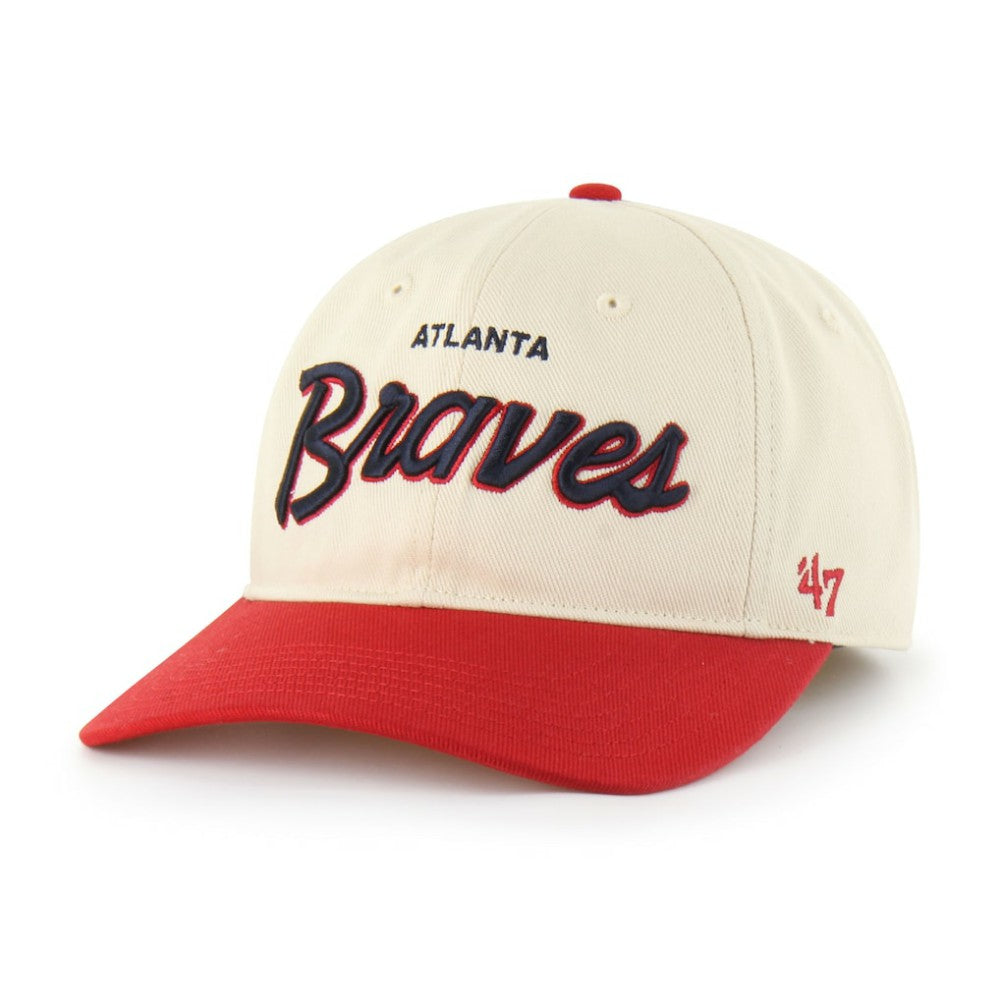 Atlanta Braves '47 Crosstown Franchise Fitted Hat Lifestyle