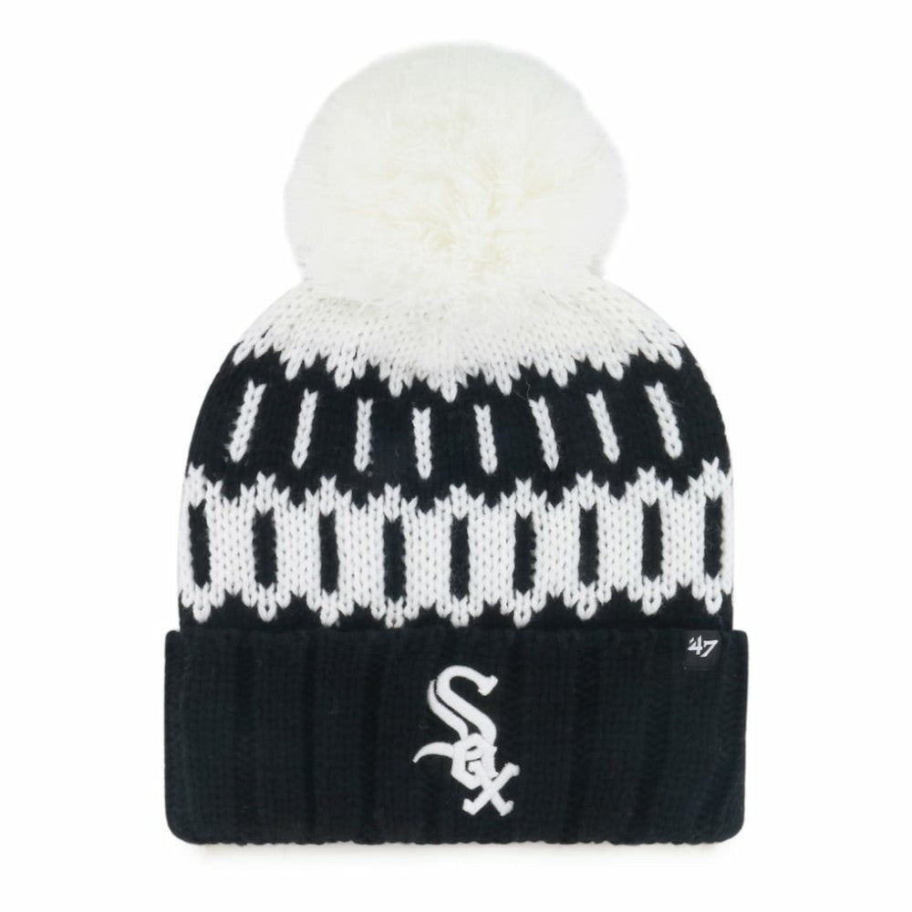 Chicago White Sox '47 Women's Felicity Cuffed Knit Hat with Pom On Sale