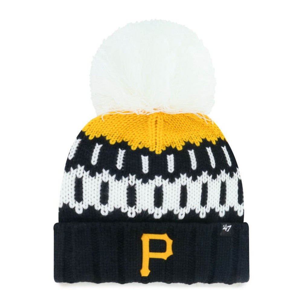 Pittsburgh Pirates '47 Women's Felicity Cuffed Knit Hat with Pom Near Me