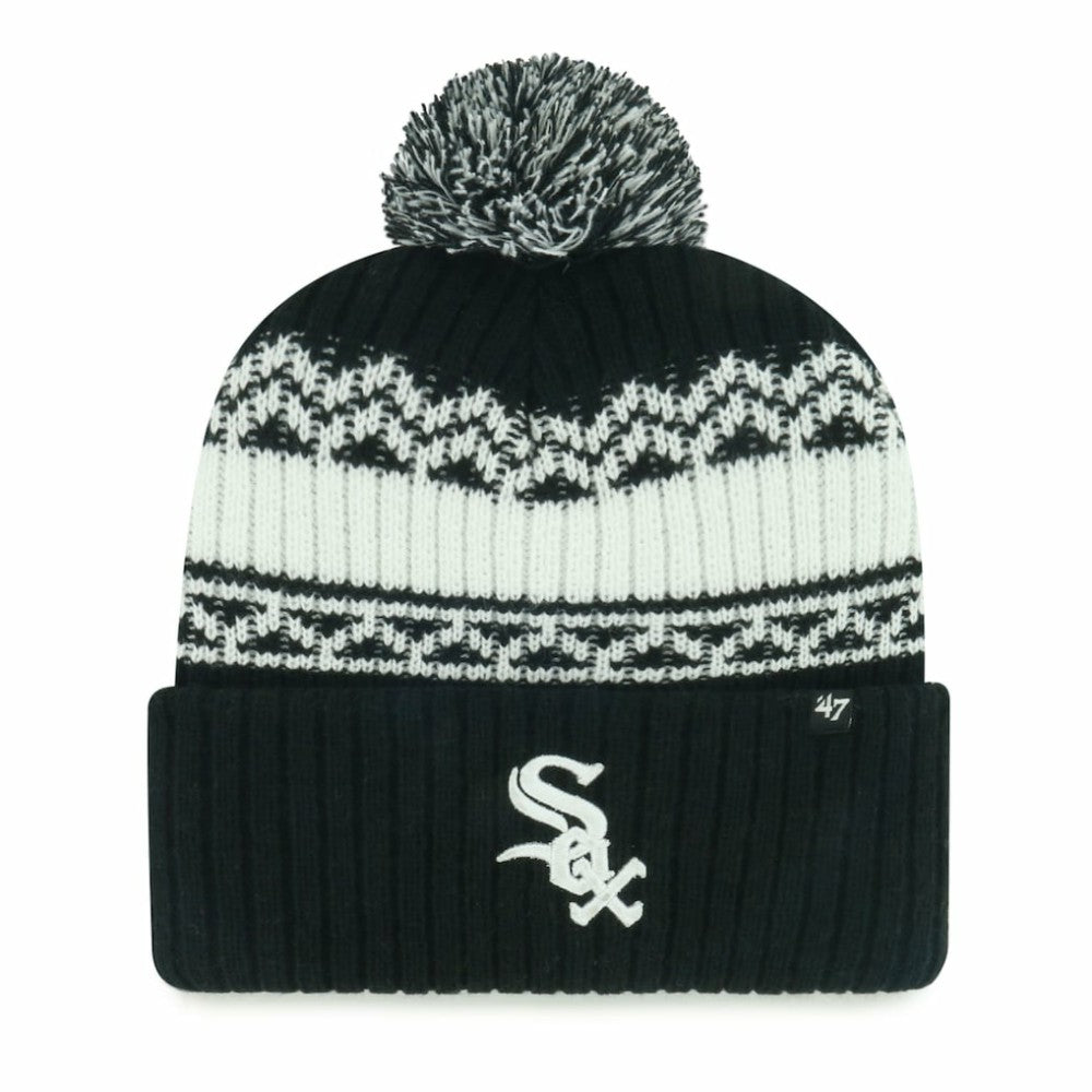 Chicago White Sox '47 Youth Polar Vortex Cuffed Knit Hat with Pom for sale