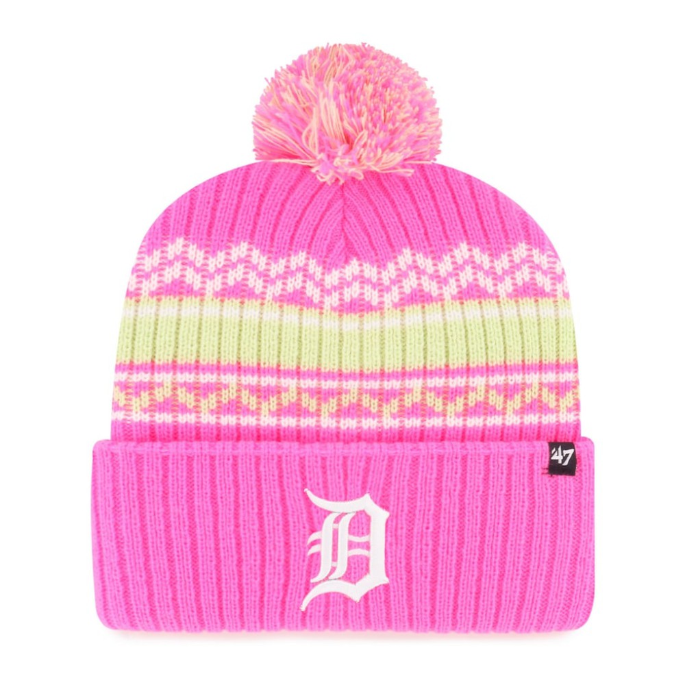 Detroit Tigers '47 Youth Polar Vortex Cuffed Knit Hat with Pom discount