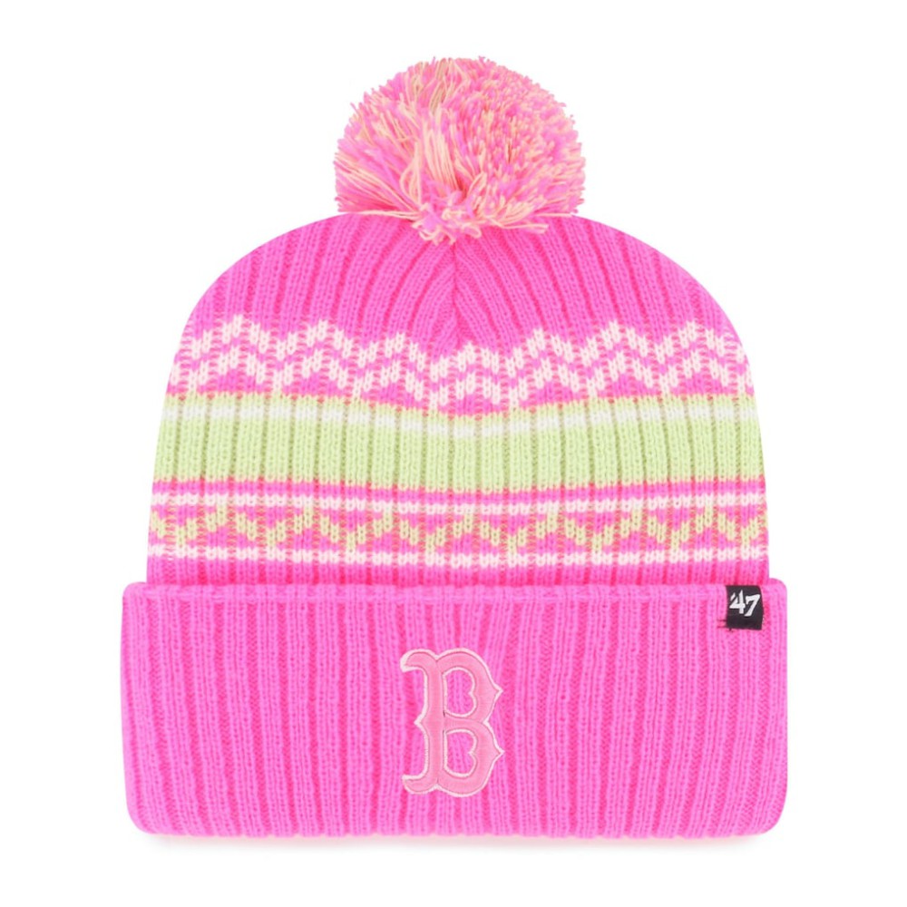 Boston Red Sox '47 Youth Polar Vortex Cuffed Knit Hat with Pom Near Me