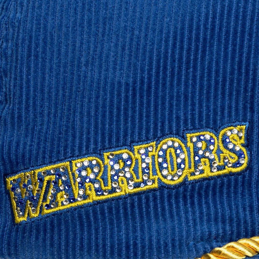 Mitchell & Ness - Golden State Warriors x DANNIJO Women's Deadstock Cord Snapback Hat - Royal