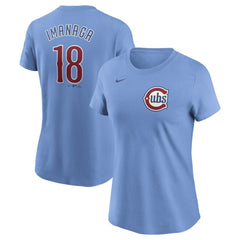 Shōta Imanaga Chicago Cubs Nike Women's Cooperstown Collection Fuse Name & Number T-Shirt discount