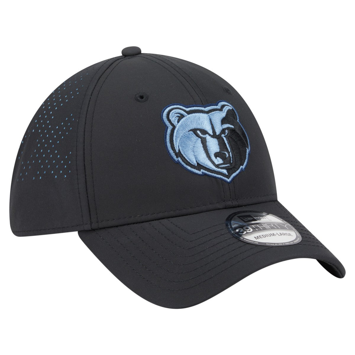 New Era - Memphis Grizzlies Night 39THIRTY Flex Hat - Black