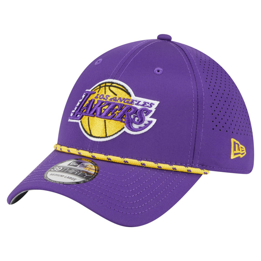 New Era - Los Angeles Lakers Featherweight Poly Rope Flex 39Thirty Hat - Purple