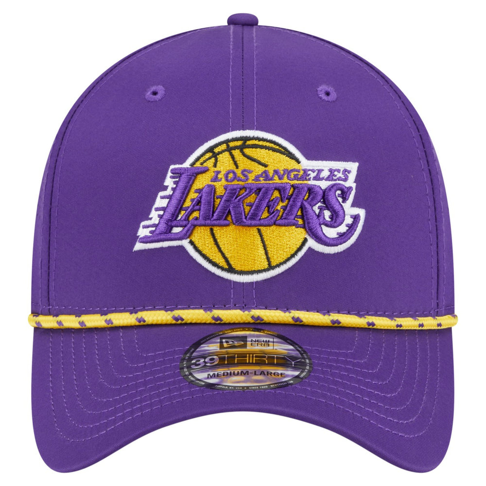 New Era - Los Angeles Lakers Featherweight Poly Rope Flex 39Thirty Hat - Purple