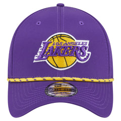 New Era - Los Angeles Lakers Featherweight Poly Rope Flex 39Thirty Hat - Purple