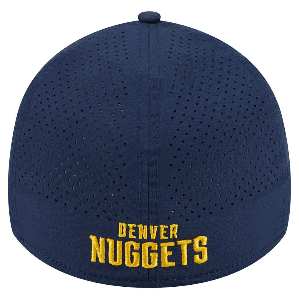 New Era - Denver Nuggets Featherweight Poly Rope Flex 39Thirty Hat - Navy