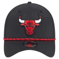 New Era - Chicago Bulls Featherweight Poly Rope Flex 39Thirty Hat - Black