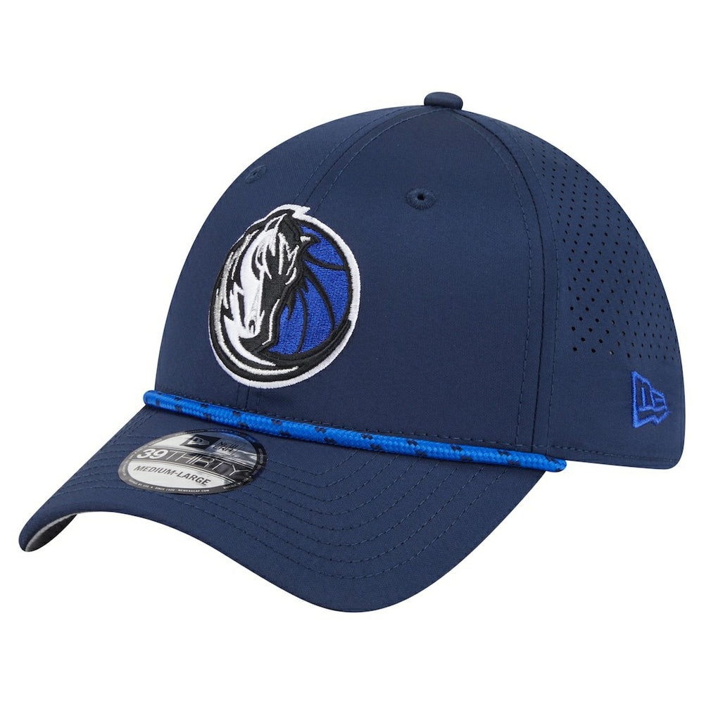 New Era - Dallas Mavericks Featherweight Poly Rope Flex 39Thirty Hat - Blue