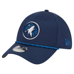New Era - Minnesota Timberwolves Featherweight Poly Rope Flex 39Thirty Hat - Navy