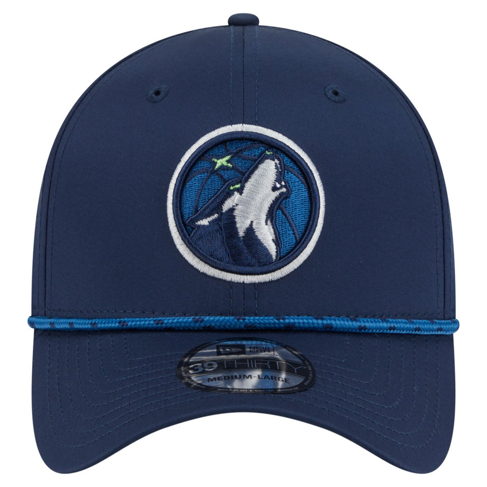 New Era - Minnesota Timberwolves Featherweight Poly Rope Flex 39Thirty Hat - Navy