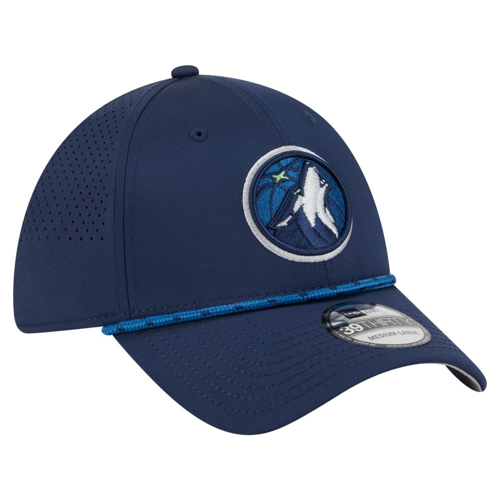 New Era - Minnesota Timberwolves Featherweight Poly Rope Flex 39Thirty Hat - Navy