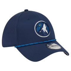 New Era - Minnesota Timberwolves Featherweight Poly Rope Flex 39Thirty Hat - Navy