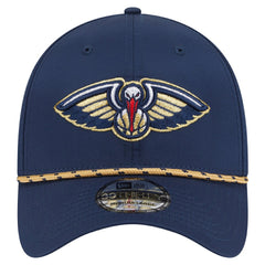 New Era - New Orleans Pelicans Featherweight Poly Rope Flex 39Thirty Hat - Navy