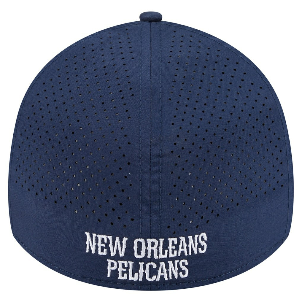 New Era - New Orleans Pelicans Featherweight Poly Rope Flex 39Thirty Hat - Navy