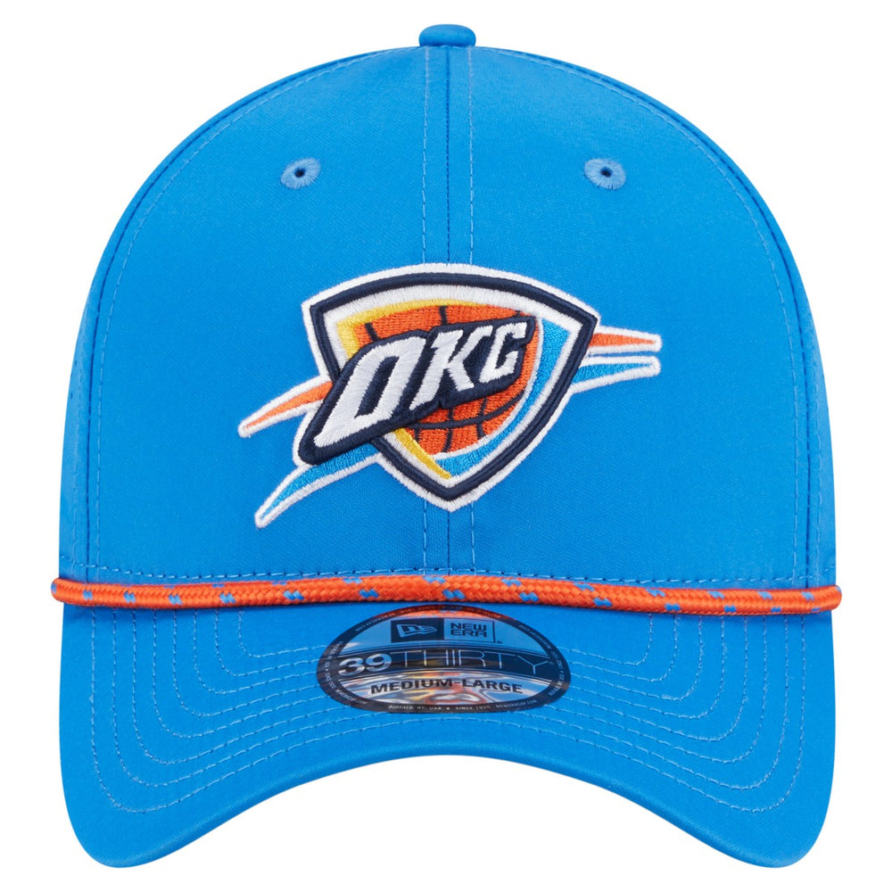 New Era - Oklahoma City Thunder Featherweight Poly Rope Flex 39Thirty Hat - Blue