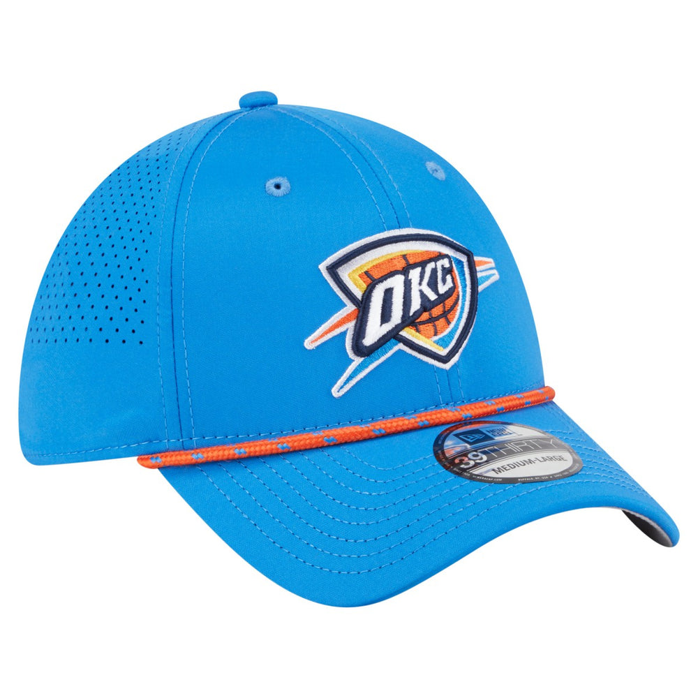 New Era - Oklahoma City Thunder Featherweight Poly Rope Flex 39Thirty Hat - Blue