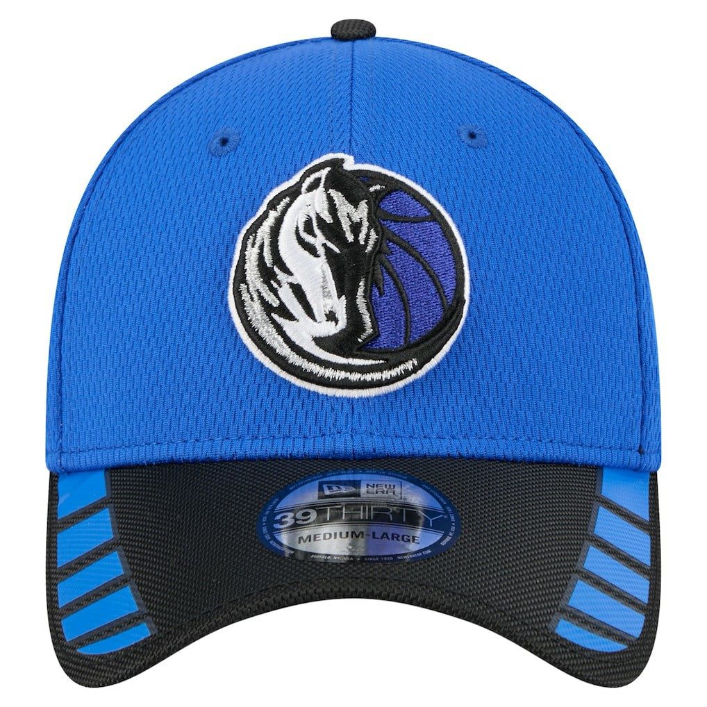 New Era - Dallas Mavericks Visor Hit 39THIRTY Flex Hat - Blue