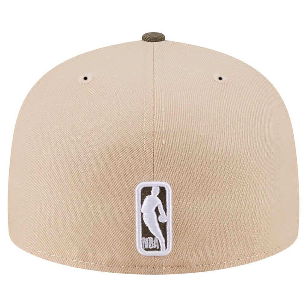 New Era - Boston Celtics Color Pack Two-Tone 59FIFTY A-Frame Fitted Hat - Tan