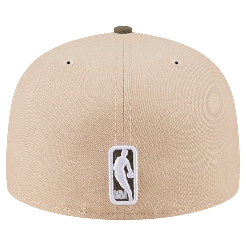 New Era - Boston Celtics Color Pack Two-Tone 59FIFTY A-Frame Fitted Hat - Tan