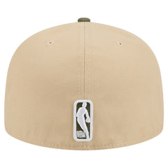 New Era - Brooklyn Nets Color Pack Two-Tone 59FIFTY A-Frame Fitted Hat - Tan