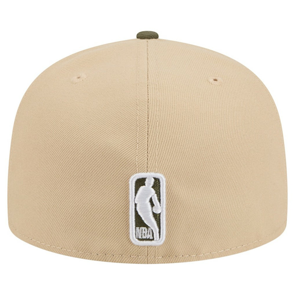 New Era - Philadelphia 76ers Color Pack Two-Tone 59FIFTY A-Frame Fitted Hat - Tan