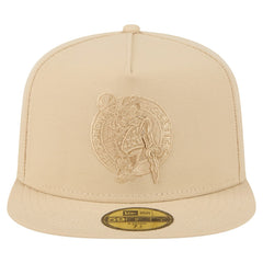 New Era - Boston Celtics Color Pack A-Frame 59FIFTY Fitted Hat - Khaki