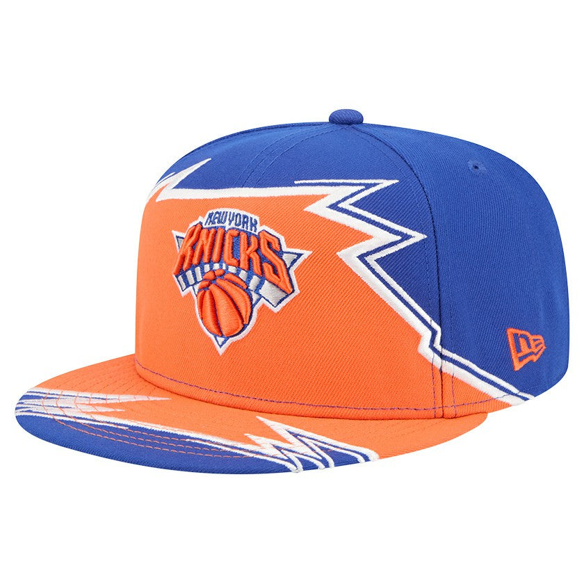 New Era - New York Knicks Break 59FIFTY Fitted Hat - Blue/Orange