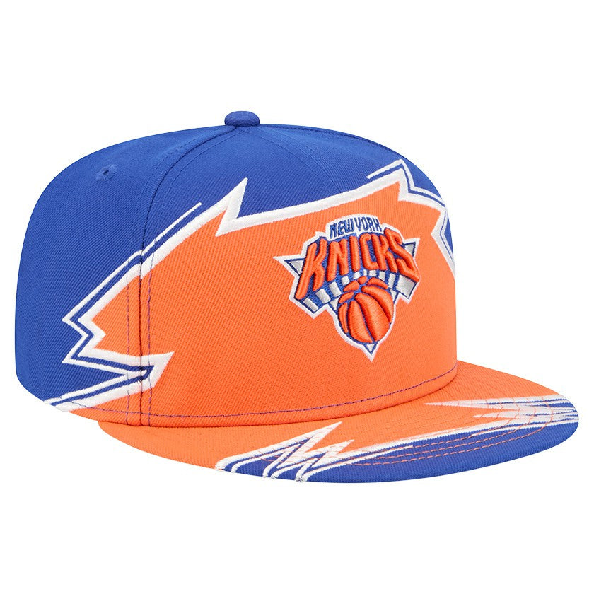 New Era - New York Knicks Break 59FIFTY Fitted Hat - Blue/Orange