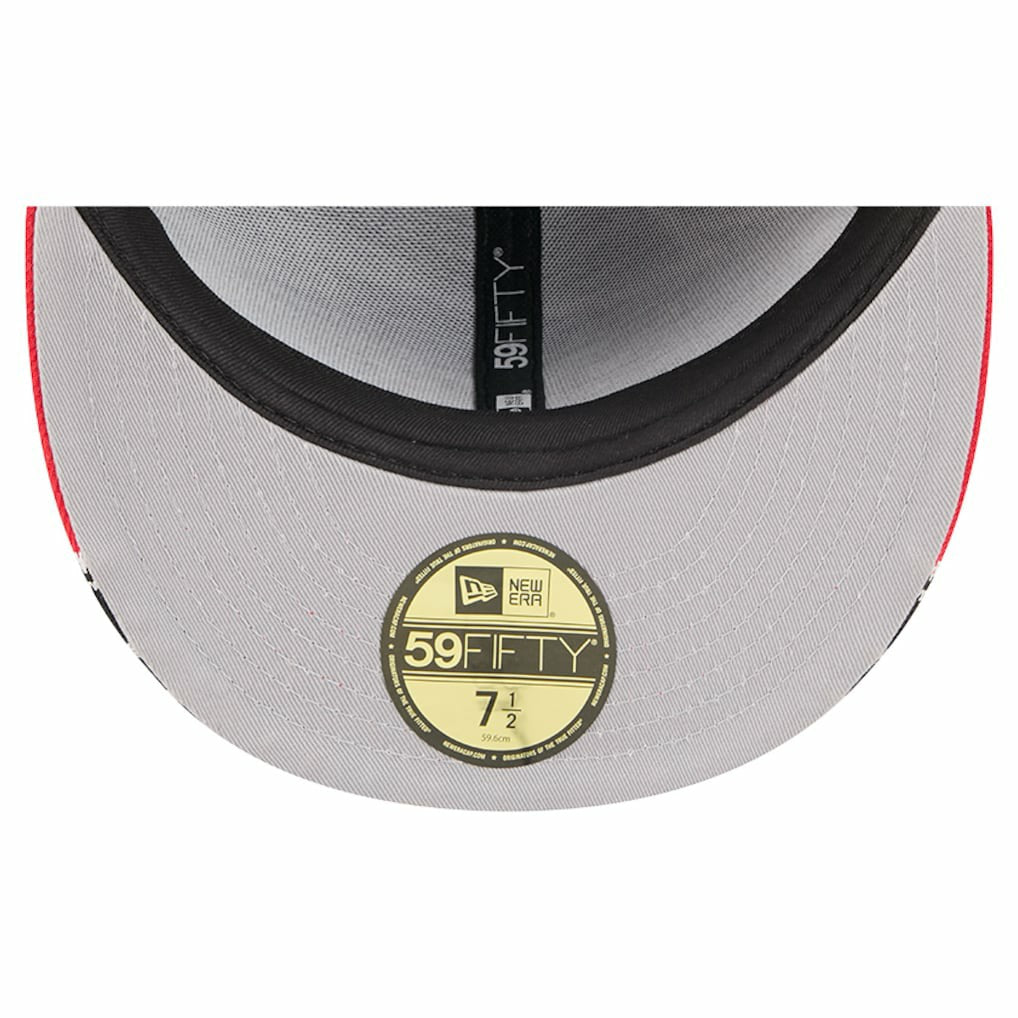 New Era - Chicago Bulls Break 59FIFTY Fitted Hat - Black/Red