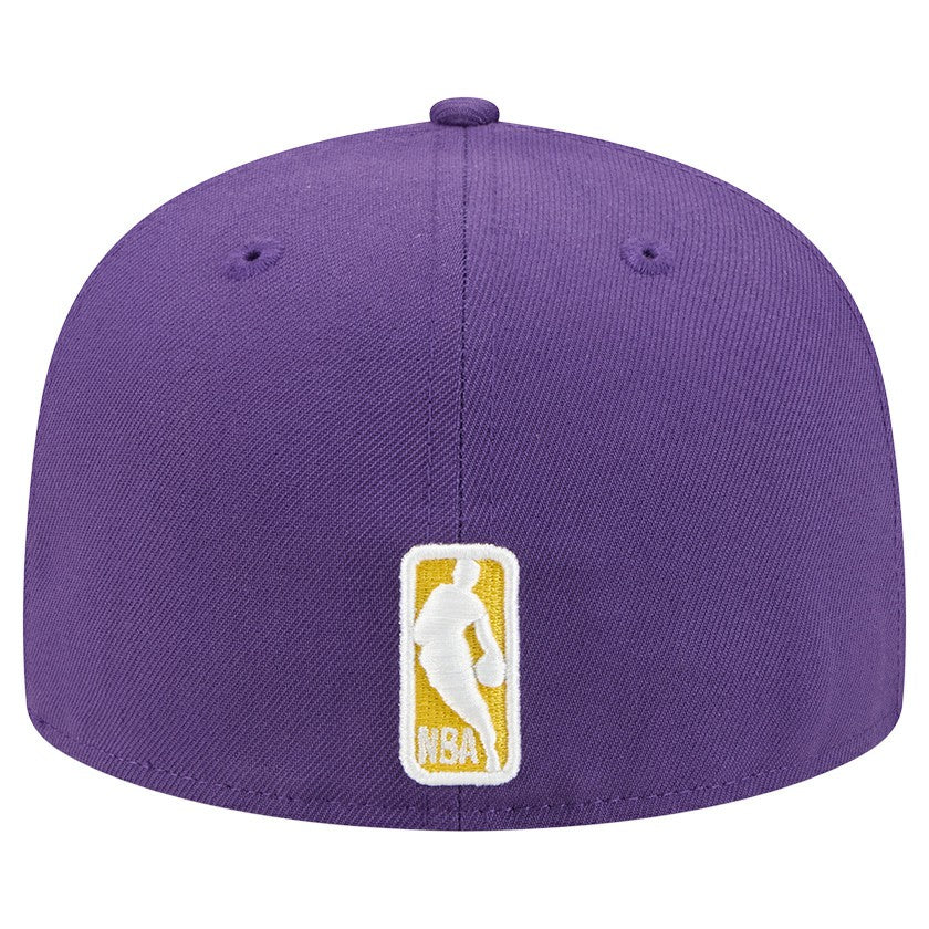 New Era - Los Angeles Lakers Break 59FIFTY Fitted Hat - Purple/Gold