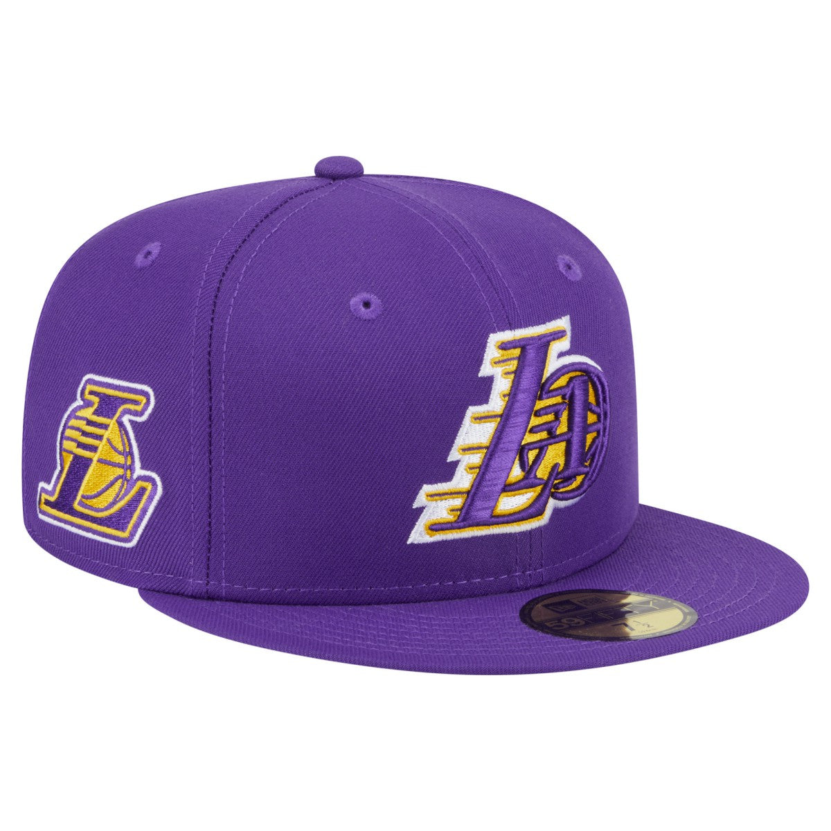 New Era - Los Angeles Lakers Deceptor 59FIFTY Fitted Hat - Purple