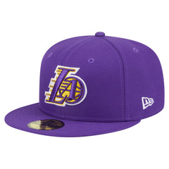 New Era - Los Angeles Lakers Deceptor 59FIFTY Fitted Hat - Purple