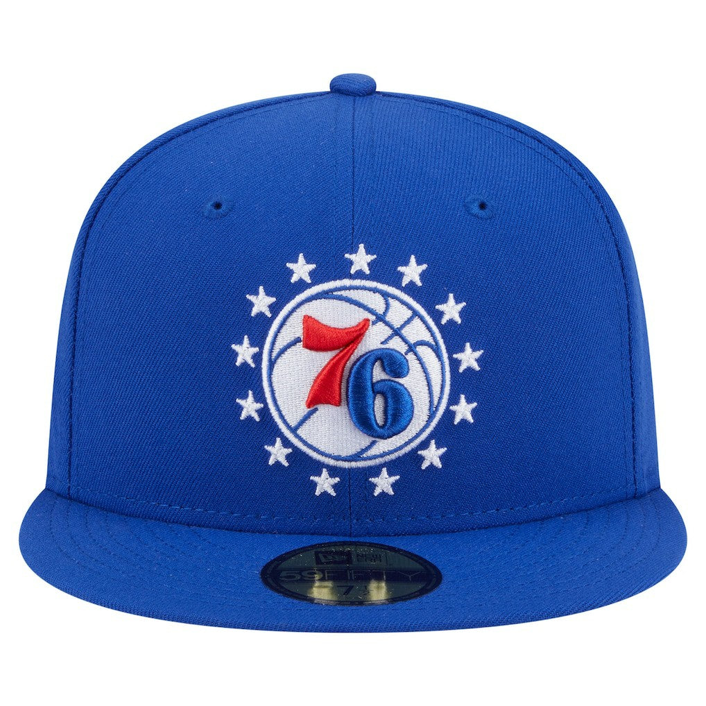 New Era - Philadelphia 76ers Deceptor 59FIFTY Fitted Hat - Royal