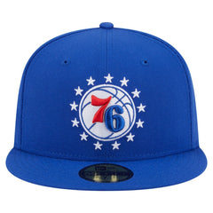 New Era - Philadelphia 76ers Deceptor 59FIFTY Fitted Hat - Royal