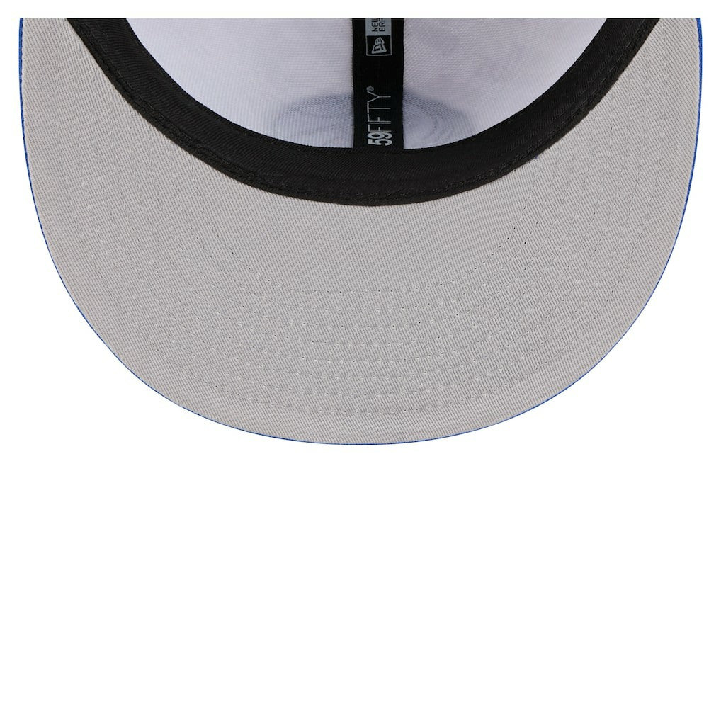 New Era - Dallas Mavericks Repeat 59Fifty Fitted Hat - White/Blue