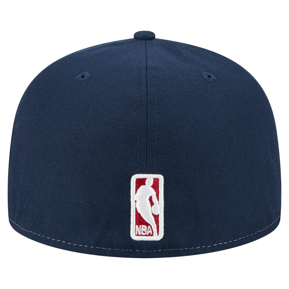 New Era - Denver Nuggets Repeat 59Fifty Fitted Hat - White/Navy