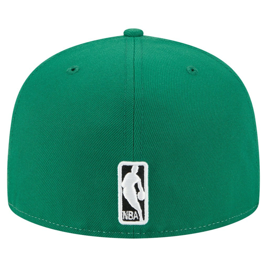 New Era - Boston Celtics Repeat 59Fifty Fitted Hat - White/Kelly Green