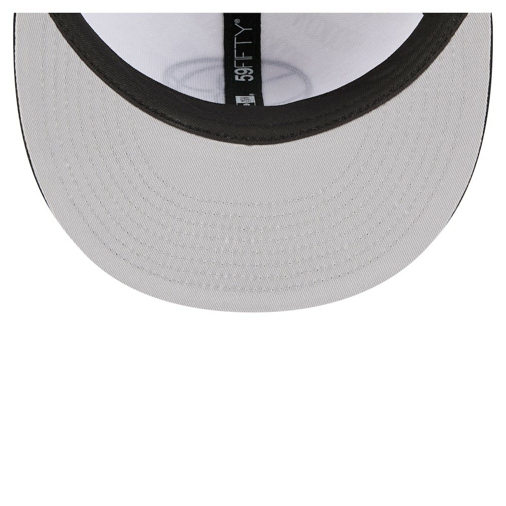 New Era - Brooklyn Nets Repeat 59Fifty Fitted Hat - White/Black