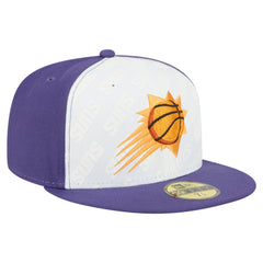 New Era - Phoenix Suns Repeat 59Fifty Fitted Hat - White/Purple