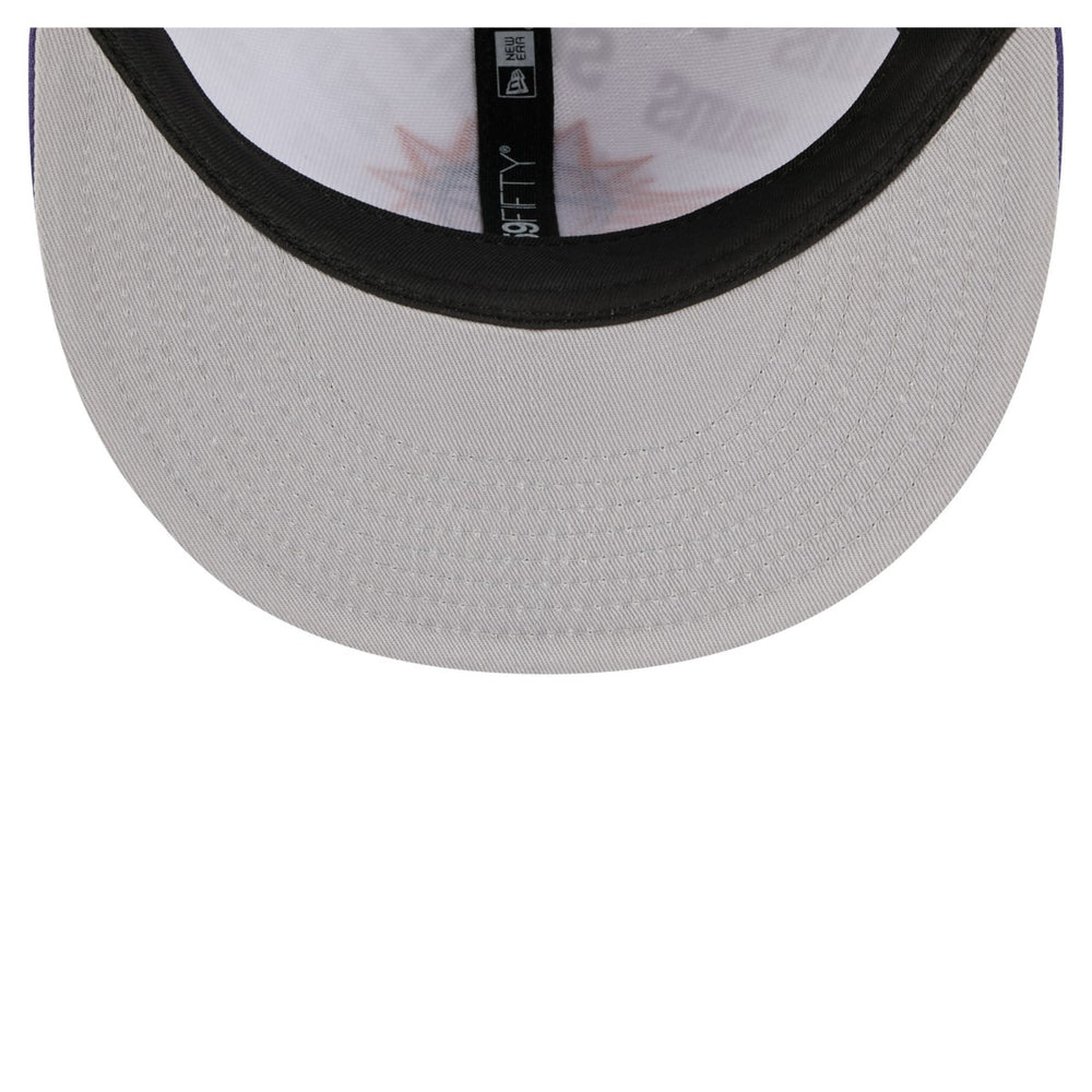 New Era - Phoenix Suns Repeat 59Fifty Fitted Hat - White/Purple