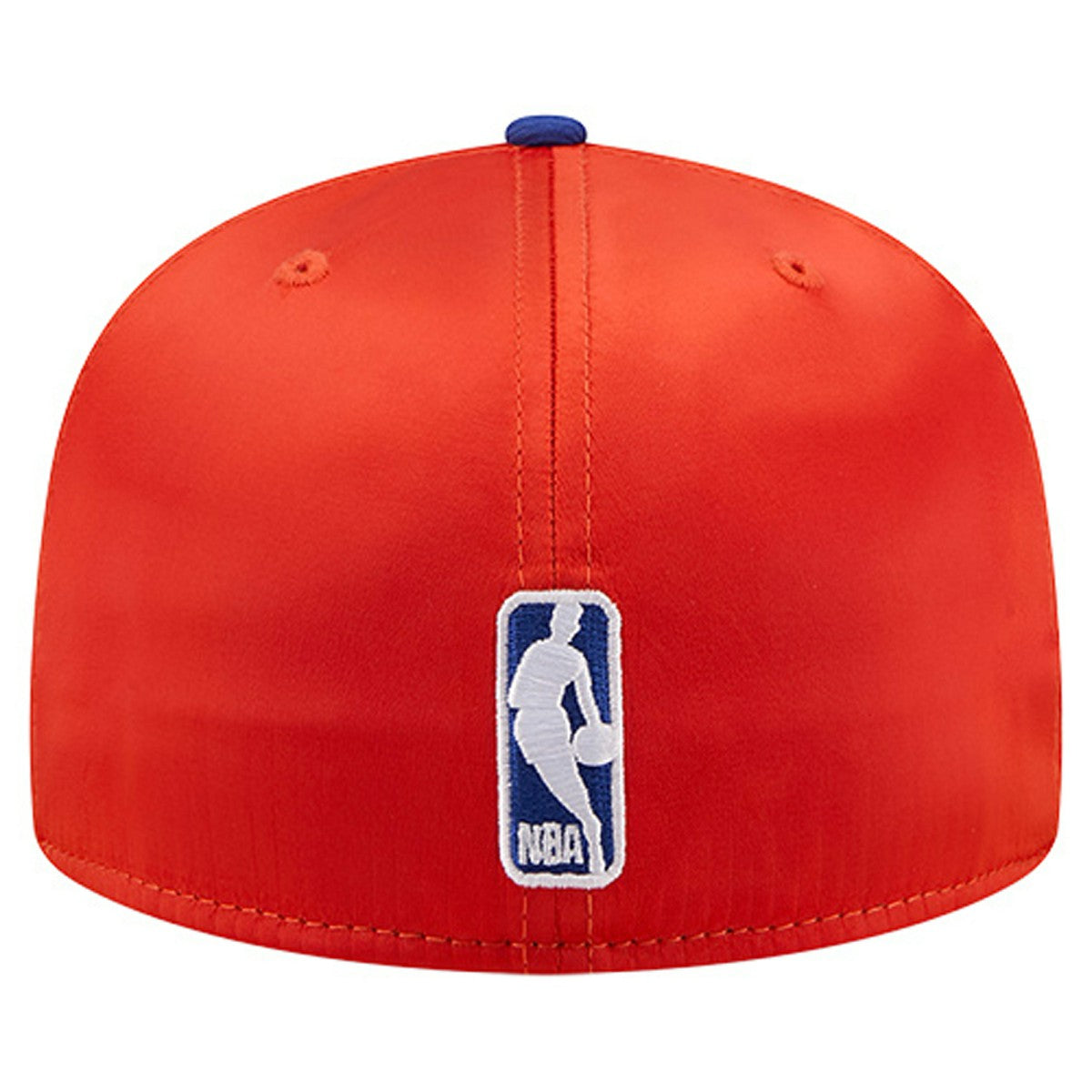 New Era - New York Knicks Satin Two-Tone 59FIFTY Fitted Hat - Orange/Blue