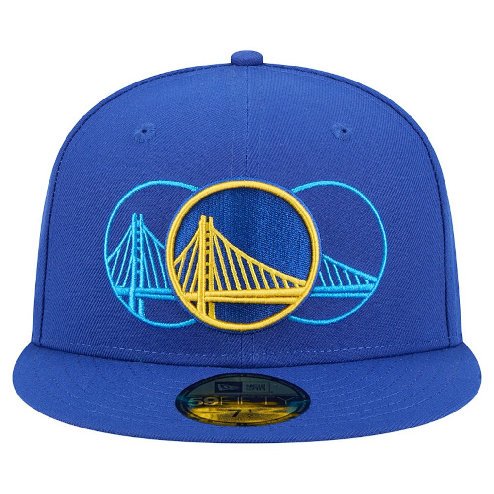 New Era - Golden State Warriors Tri-Hit 59Fifty Fitted Hat - Royal