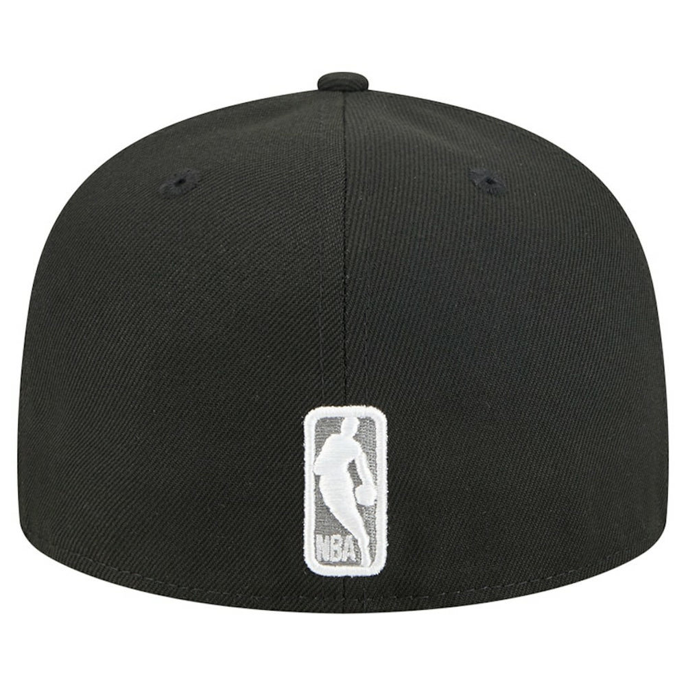 New Era - Brooklyn Nets Tri-Hit 59Fifty Fitted Hat - Black