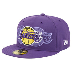 New Era - Los Angeles Lakers Tri-Hit 59Fifty Fitted Hat - Purple