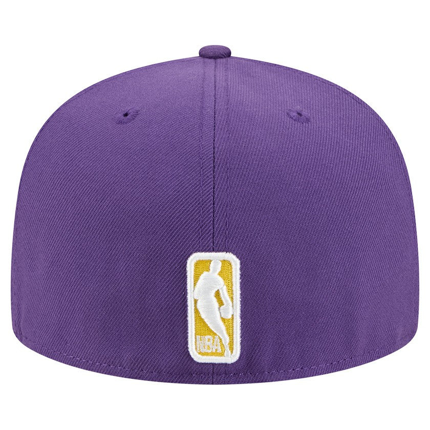 New Era - Los Angeles Lakers Tri-Hit 59Fifty Fitted Hat - Purple